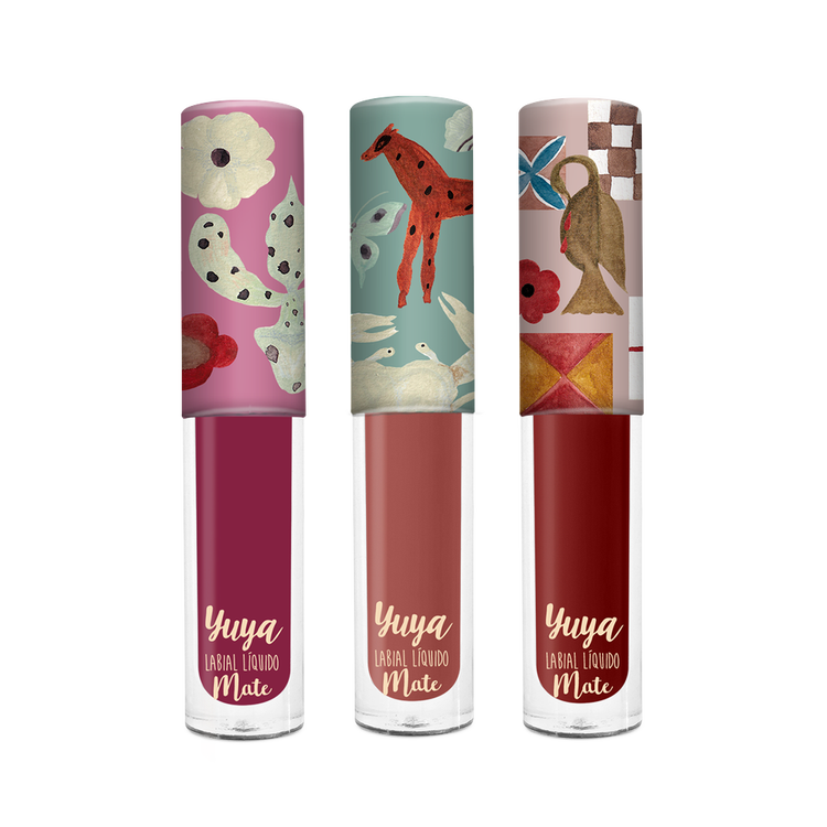 Set de labiales de larga duración