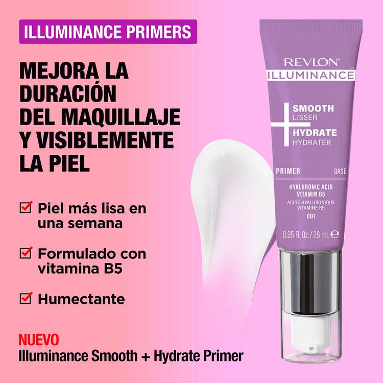 Primer textura humectante y ligera