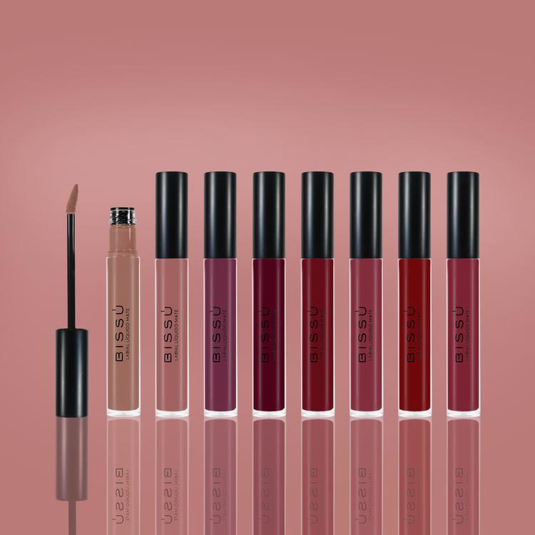 Labial, acabado mate