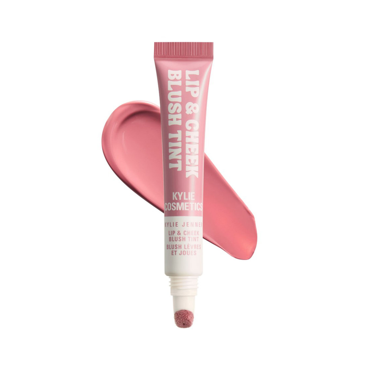 Kylie Lip & Cheek Blush Tint - Tinta para labios y mejillas, textura ligera