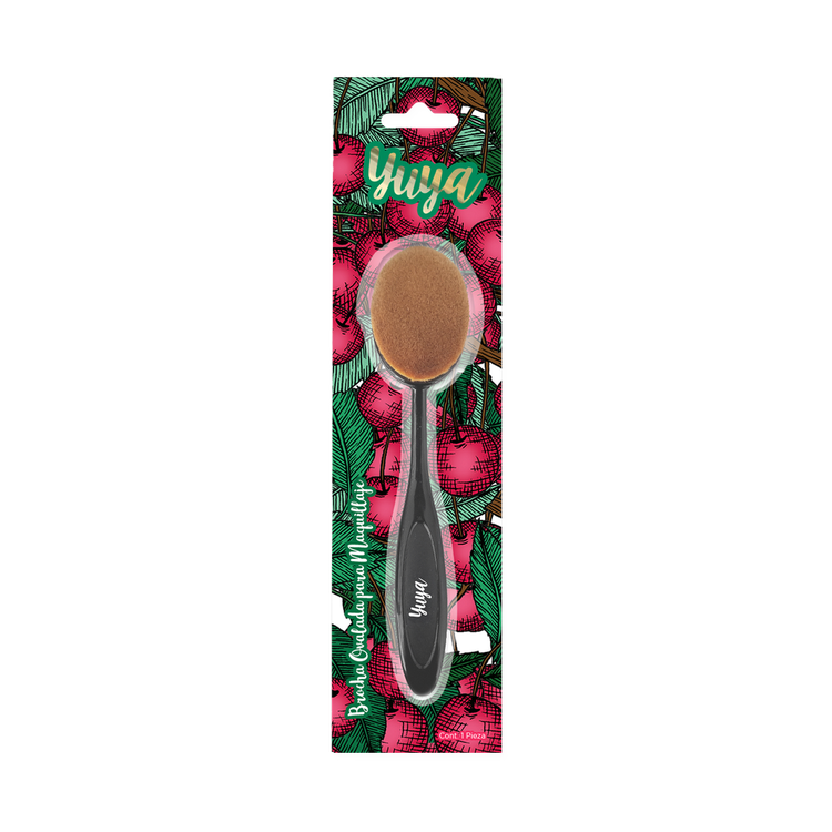 Brocha de maquillaje ligero y flexible