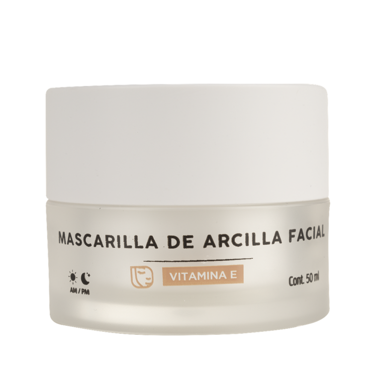 Mascarilla de arcilla, con Vitamina E añadida