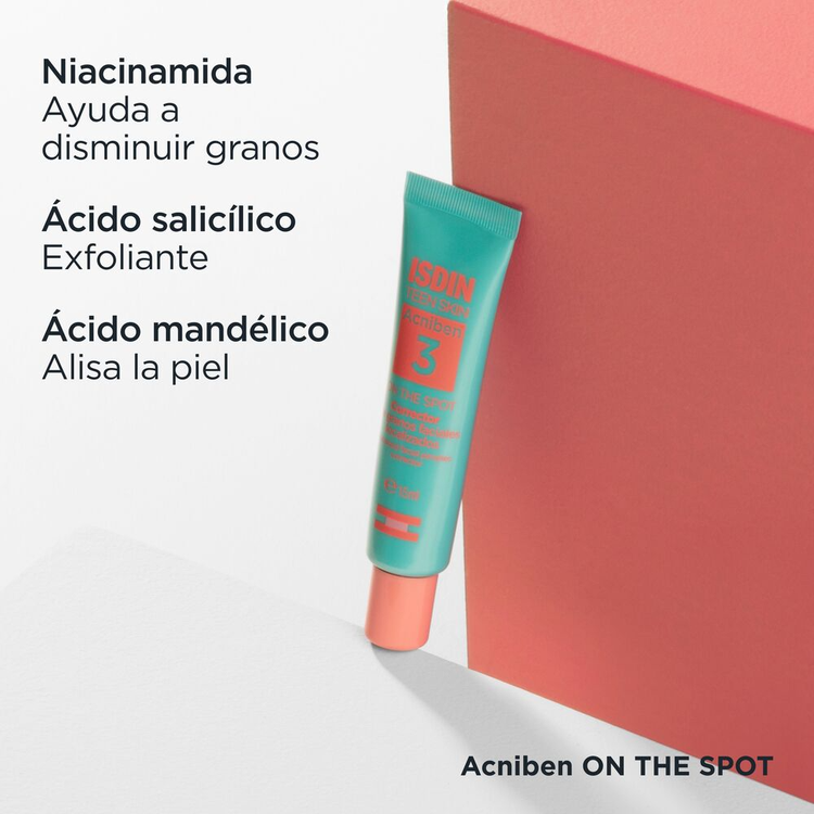 Acniben Corrector de granos incluye acniben® on the spot en tu rutina