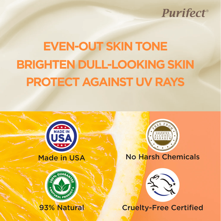 Facial Cream Radiance-Boosting Vit C Brightening Cream Crema facial unifica tono y reduce manchas