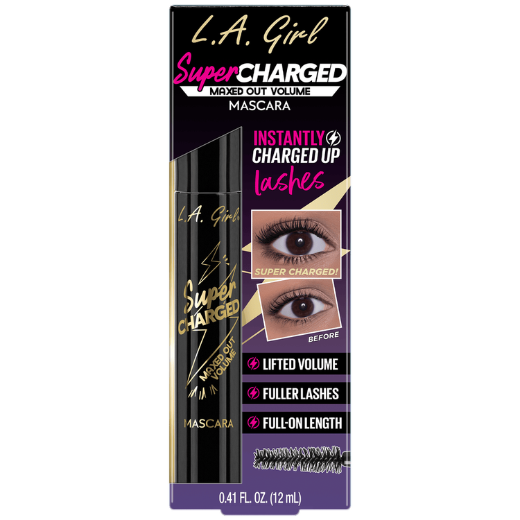 Super Charged Mascara Mascara de pestañas color intenso
