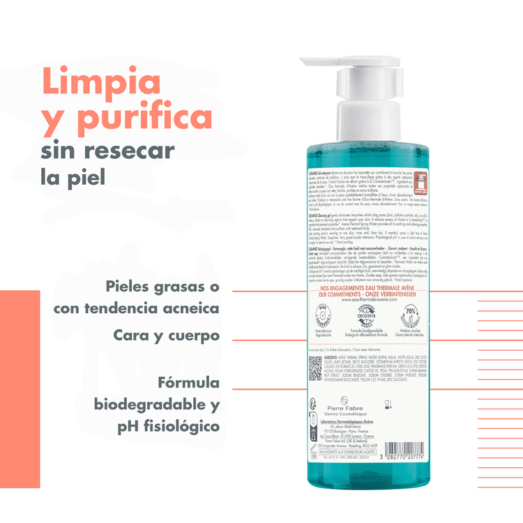 Cleanance Gel limpiador menos grasa y puntos negros