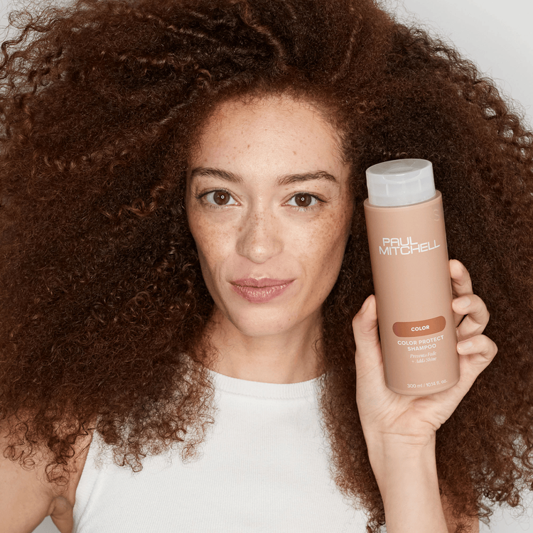 COLOR PROTECT Shampoo tamaño regular ideal para cabello teñido