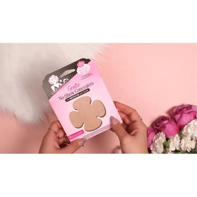 Gentle No-Show Concealers Adhesivo para bra no irrita la piel