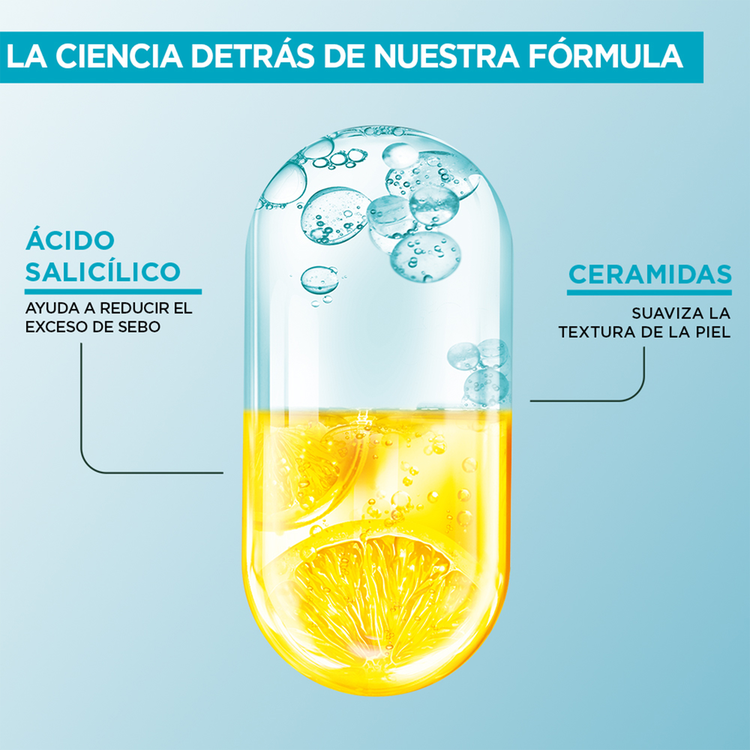 Garnier Skin Gel limpiador limpia, matifica y protege