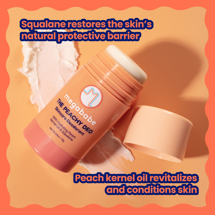 The Peachy Deo Desodorante hidrata la piel