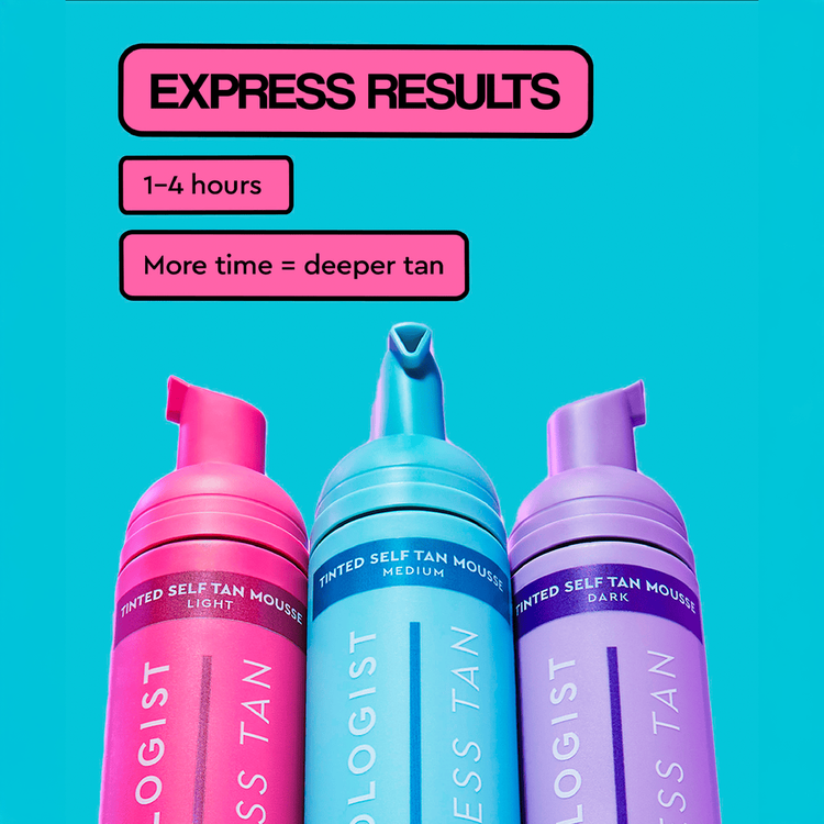 Express Tan Tinted Self‑Tan Mousse Mousse autobronceadora bronceador