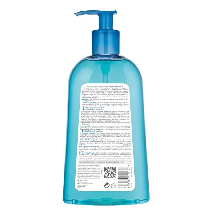 Atoderm Gel de ducha respeta el ph de la piel