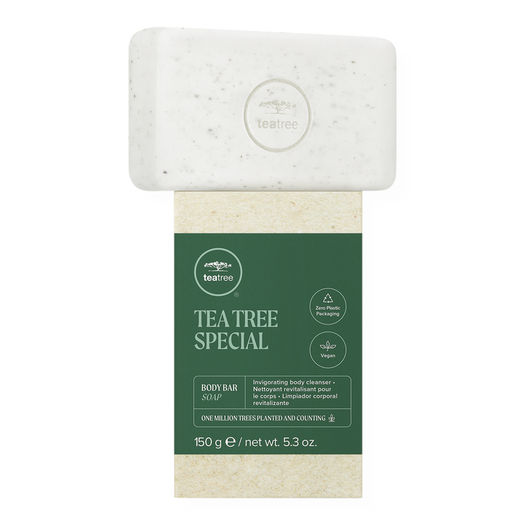 Tea Tree Body Bar Jabón corporal limpieza profunda y refrescante para el cuerpo