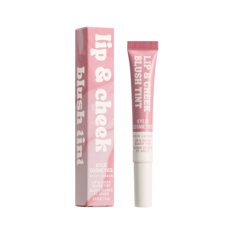 Kylie Lip & Cheek Blush Tint - Tinta para labios y mejillas, textura ligera
