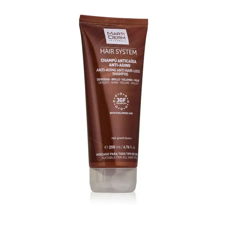 Hair System - Shampoo anticaída, combate el envejecimiento capilar