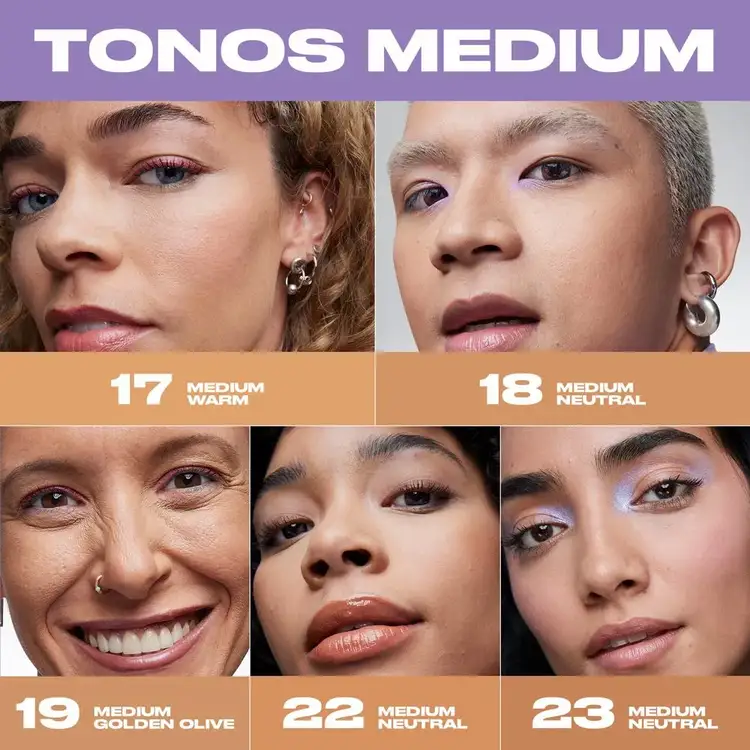 Face Bond Foundation - Base de maquillaje, a prueba de agua y de larga duración