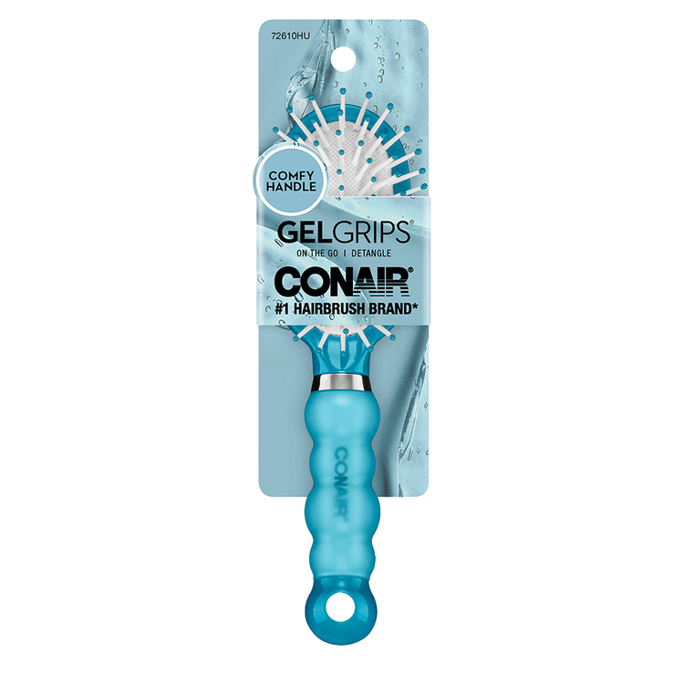 Conair - Cepillo ovalado compacto para cualquier tipo de cabello