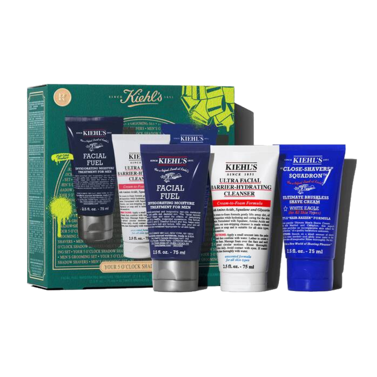 Your 5 O'clock Shadow Shavers - Set de regalo, hidratante facia + limpiador facial + crema de afeitar