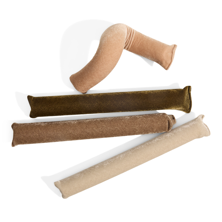 VELVET JUMBO Rulos flexibles rizos voluminosos