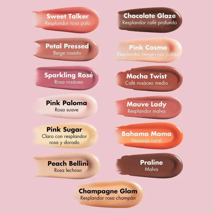 e.l.f. Lip Plumping Gloss Gloss labial de brillo intenso que aumenta el volumen de los labios con un cosquilleo refrescante