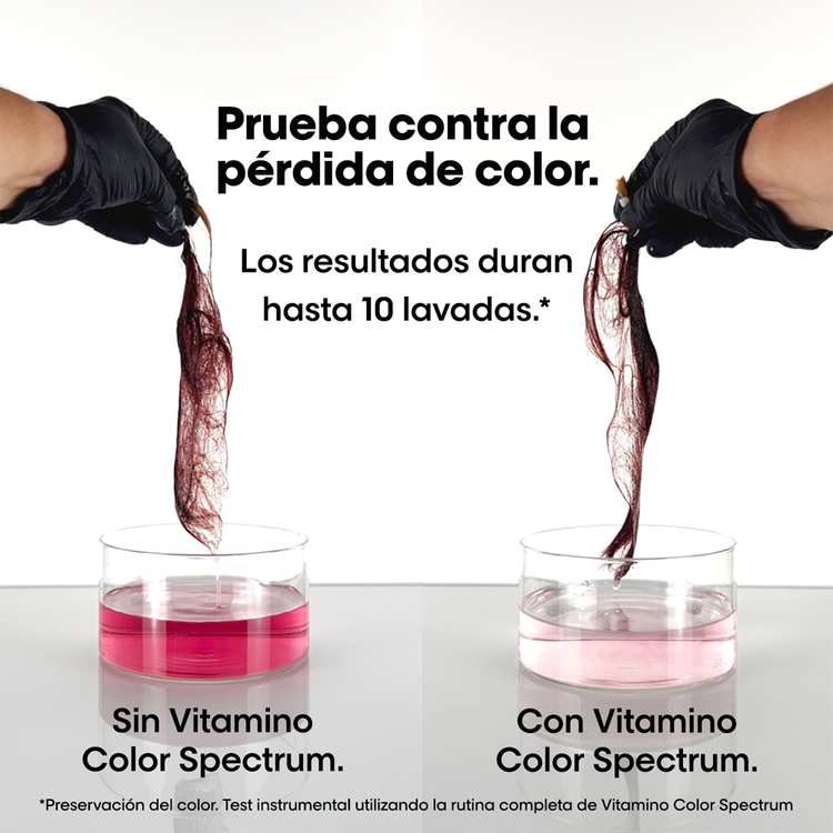 Vitamino Color Spectrum - Shampoo, brillo y protección duradera