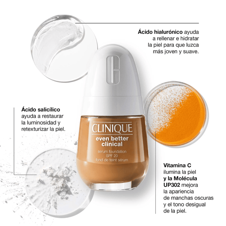 Even Better™ Clinical Serum - Base de maquillaje, SPF 20, mejora visiblemente la piel
