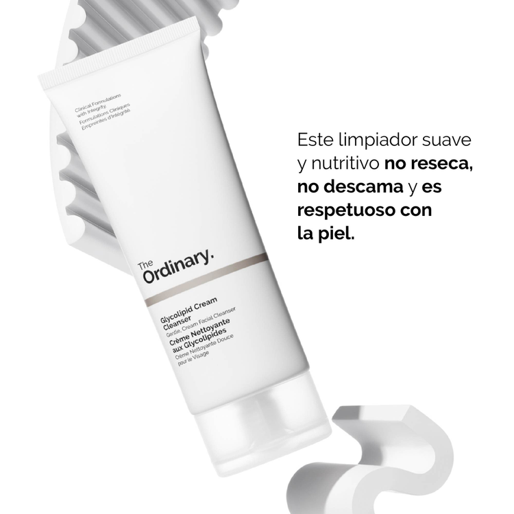 Glycolipid Cream Cleanser Limpiador facial en crema remueve el maquillaje sin alteral el PH