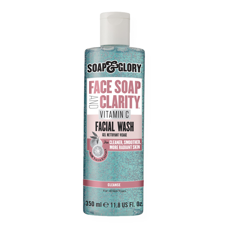 Face Soap & Clarity 3-In-1 Daily Vitamin C Limpiador facial limpia y exfolia