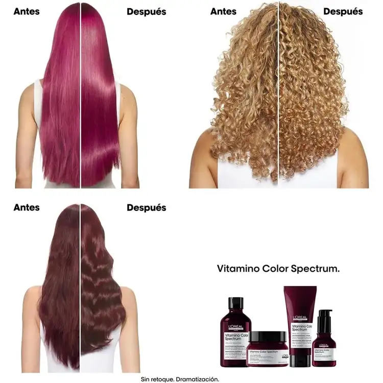 Vitamino Color Spectrum - Shampoo, protege y prolonga color