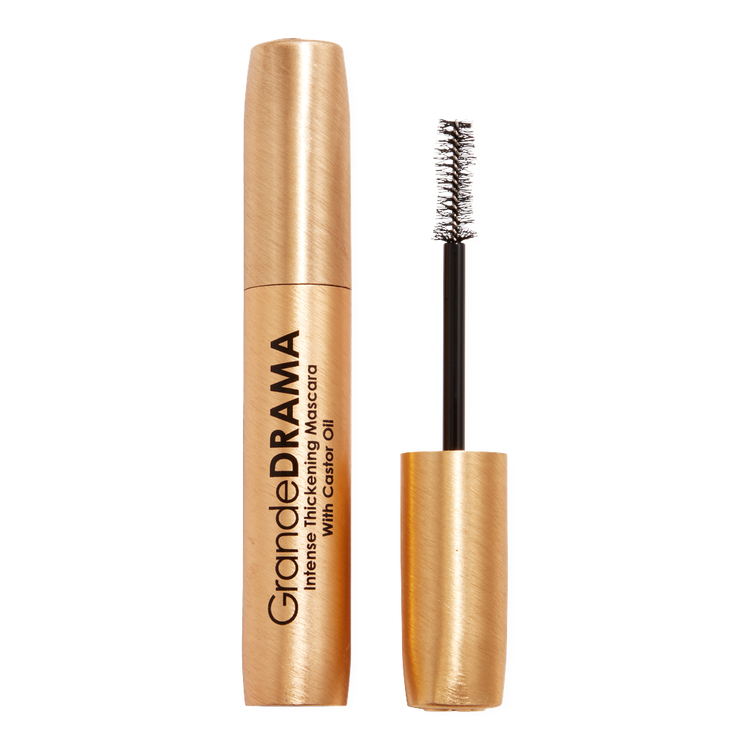 Grandedrama Black Intense Thickening Mascara With Castor Oil Máscara de pestañas máscara con aceite de ricino para volumen.