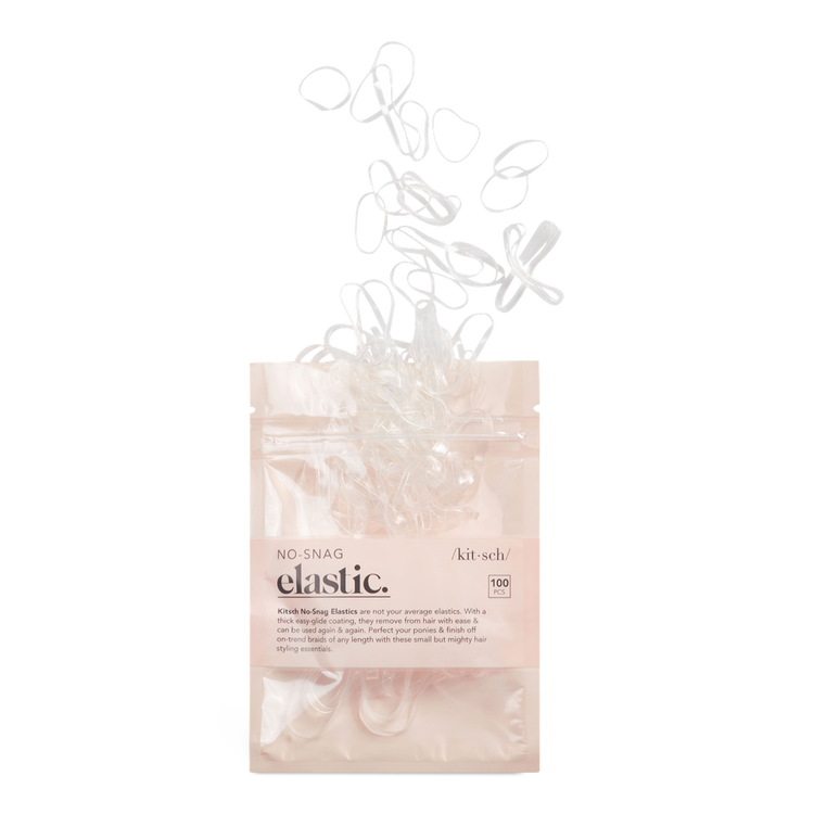 Clear No-Snag Elastics Gomas elásticas resistente a enredos