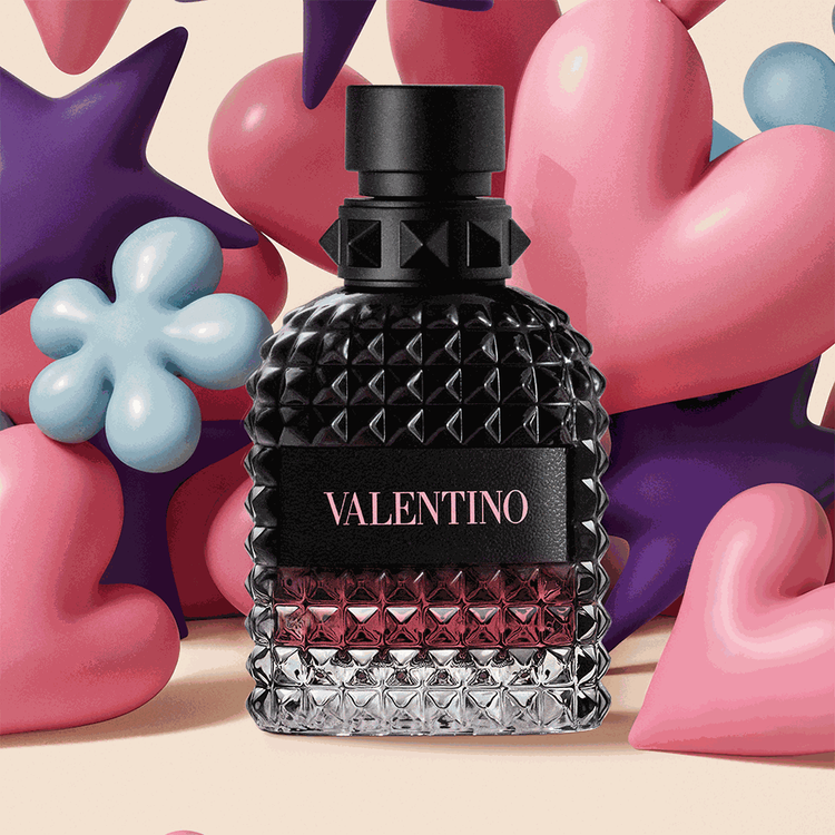 Born in Roma Uomo - Set de regalo, Eau de Parfum Intense 50ml + 10 ml diseñado para él