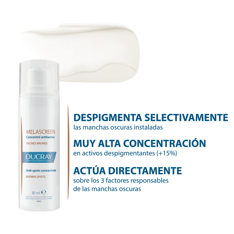 Melascreen Concentrado despigmentante reduce las manchas marrones