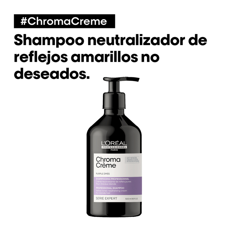 Chroma Creme - Shampoo, corrige y cuida el color