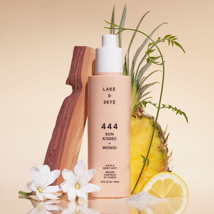 444 Sunkissed + Monoi Spray para cuerpo y cabello fragancia revitalizante