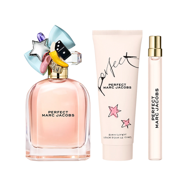 Perfect Women - Set de regalo, Eau De Parfum 100ml + Body Lotion 75ml + Spray 10ml