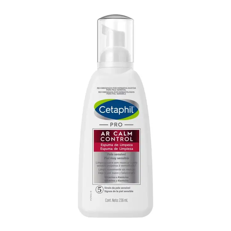 Pro Ar Calm Control Espuma de limpza limpia suavemente sin resecar ni irritar