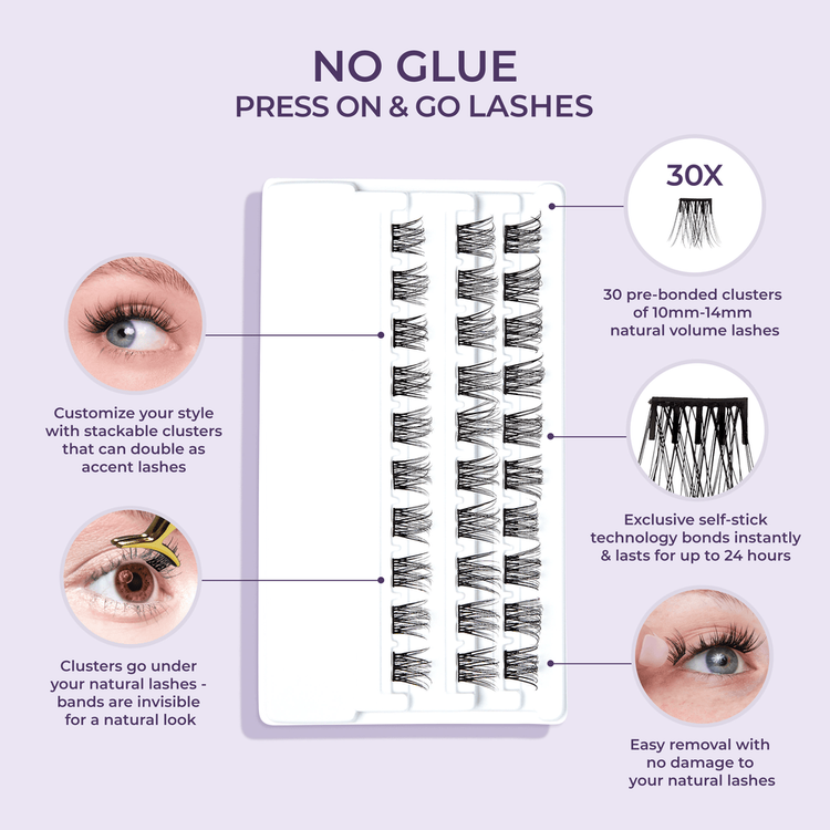 Impress Refill de extensiones de pestañas sin pegamento