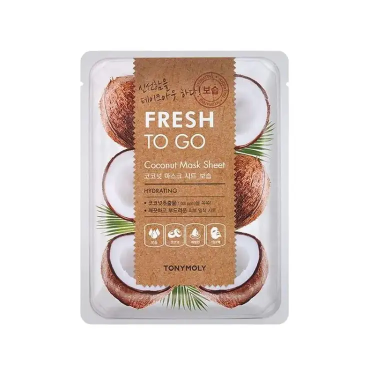 Fresh To Go - Mascarilla de coco, hidrata la piel
