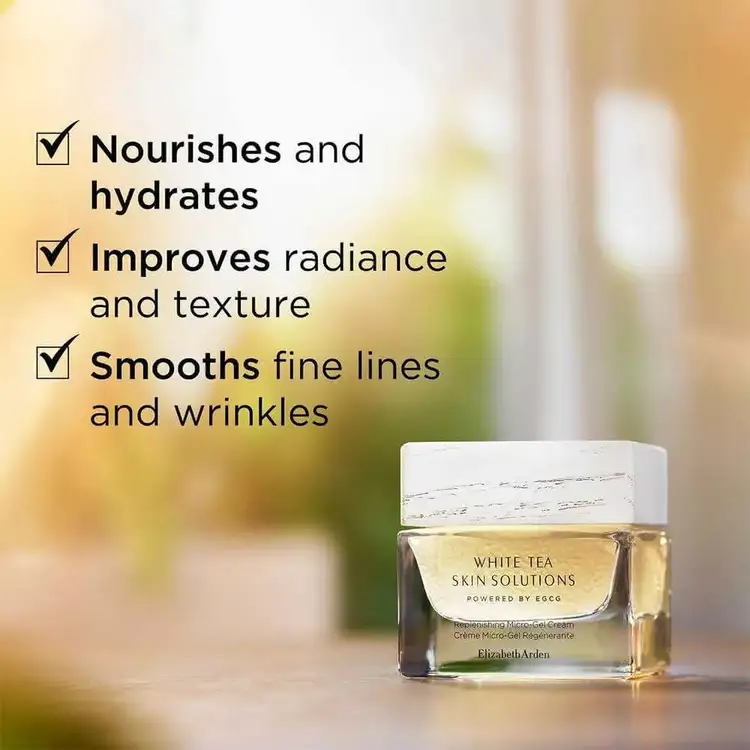 White Tea Skin Solutions Crema hidratante refuerza el colágeno natural