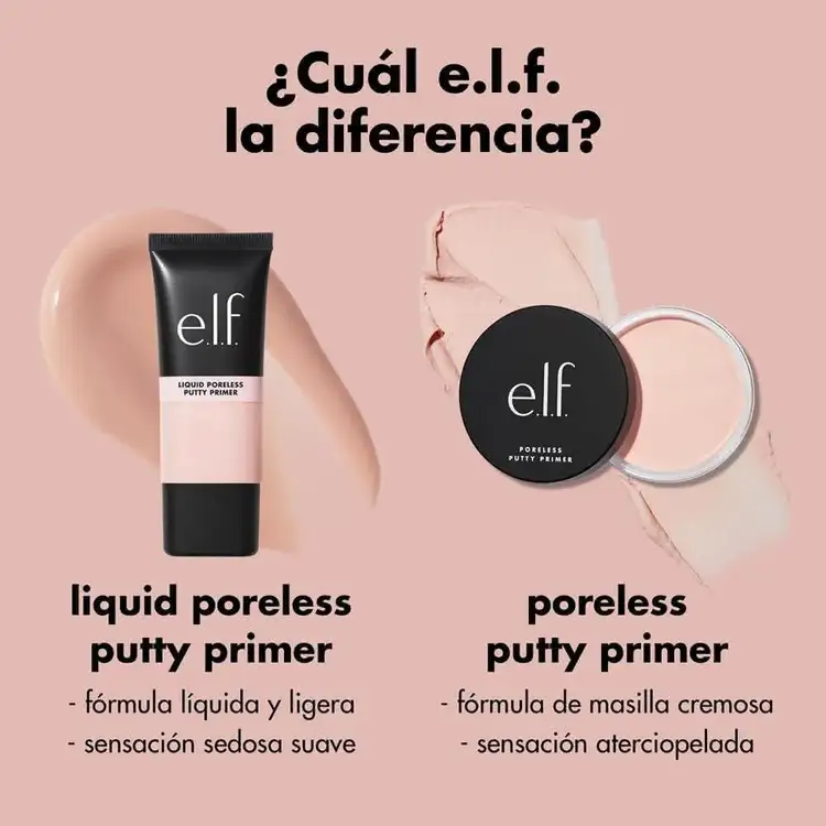 e.l.f. Poreless Putty Primer Prebase facial de maquillaje sin poros