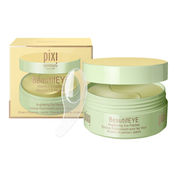 BeautifEYE Brightening Eye Patches with Vitamin C Parches de ojos reduce las ojeras y la hinchazón