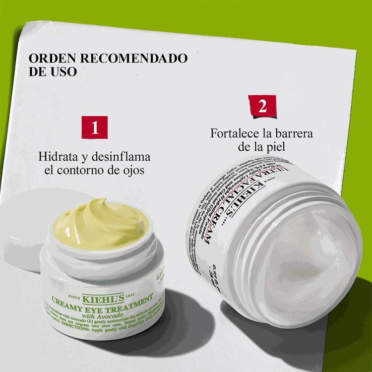 Face & Eye Hydration Set - Set de regalo, Ultra Facial Cream 50ml + Creamy Avocado Eye Treatment 14ml