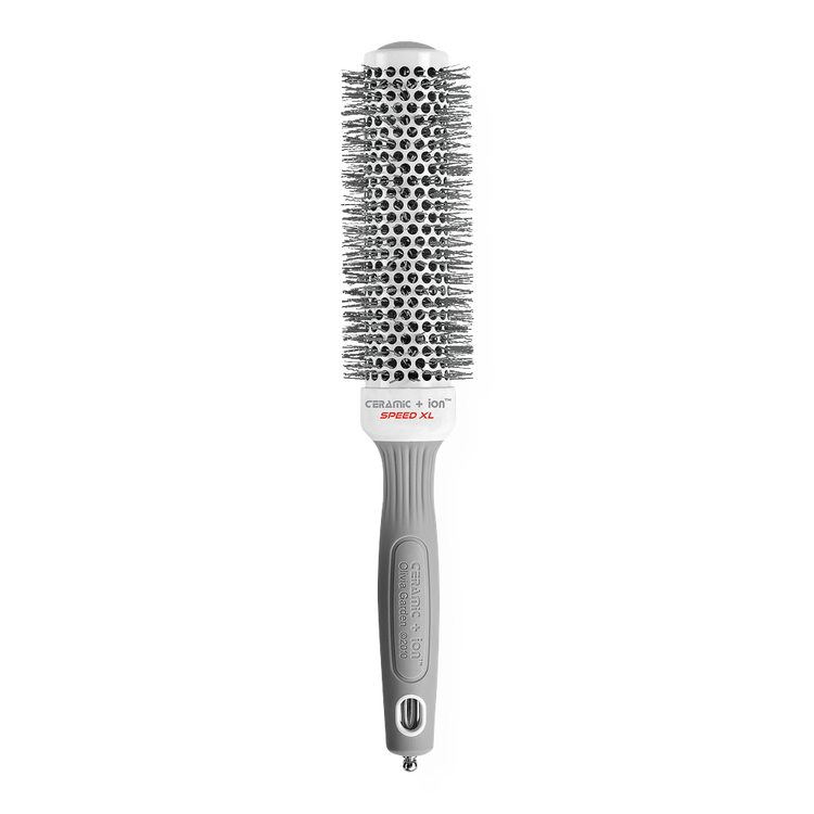 Ceramic+Ion Speed XL Round Thermal - Cepillo para cabello, secado y estilizado rápido