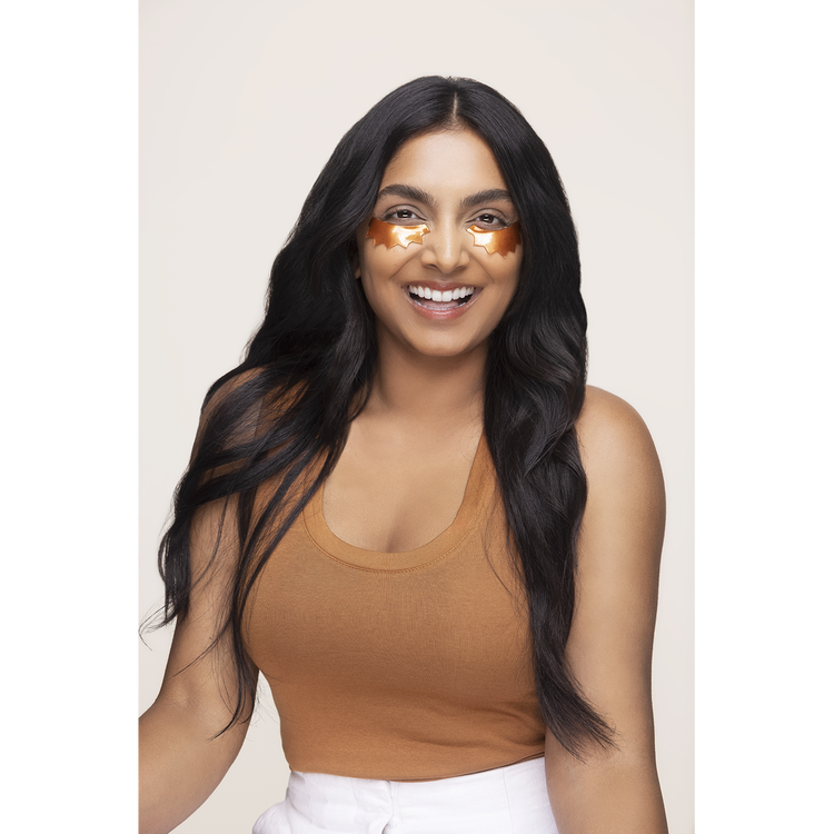 Rays Copper Peptide Mascarillas para ojos calma la zona de los ojos