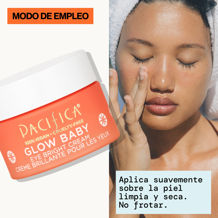Glow Baby Eye Bright Crema para ojos reduce las ojeras