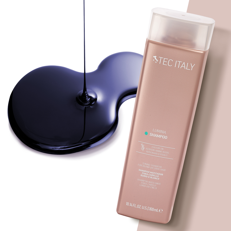 Lumina - Shampoo, para cabello rubio o blanco