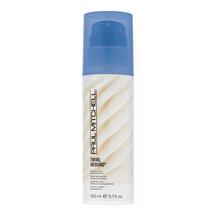 Curls Twirl Around Crunch-Free Curl Definer Acondicionador combate el frizz