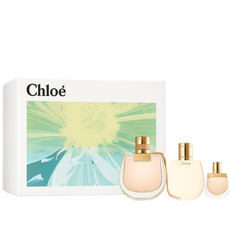 Nomade - Set de regalo, Eau de Parfum 75 ml + Body Lotion 100 ml + EDP 5 ml