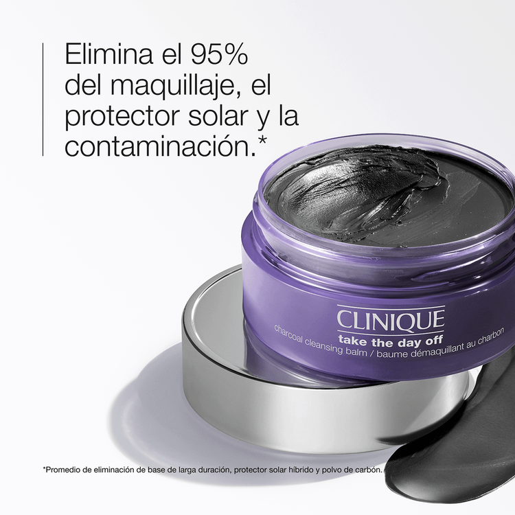 Take The Day Off Charcoal Balm Bálsamo desmaquillante derrite el maquillaje de rostro y ojos